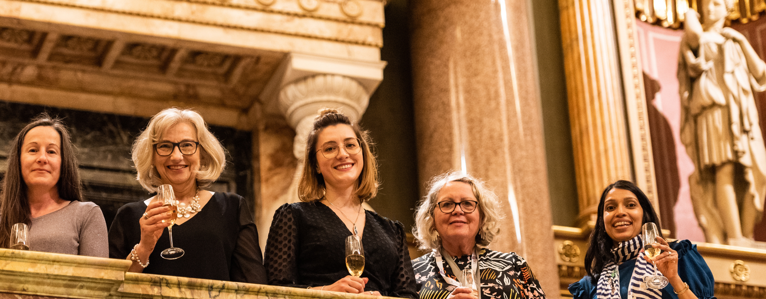 Opening Doors and Venues team on site at Cambridge conference